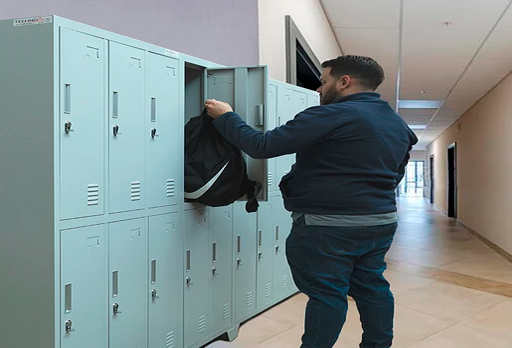 Bag smart laundry locker